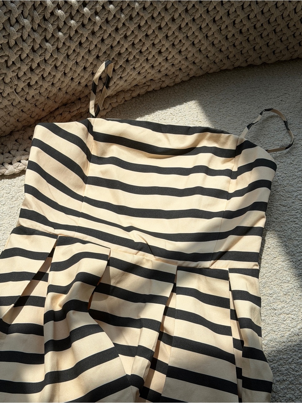 English Factory Striped Midi Dress // Size Small NWT - Picture 7 of 7